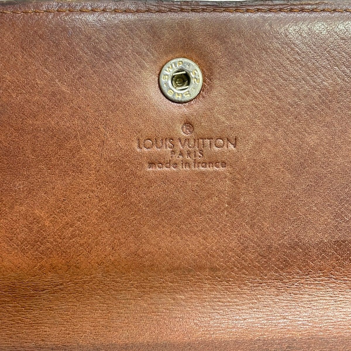 Louis Vuitton Wallet Monogram Pochette Porte-Monnaie Cles Leather — view 6