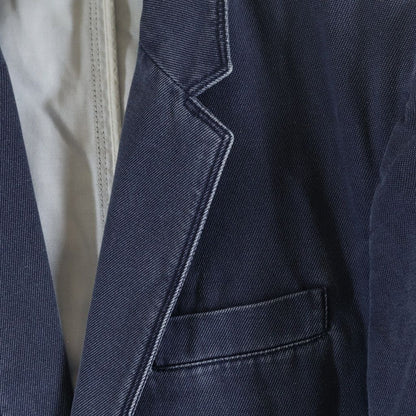 Gucci Denim Singletailored Jacket Gray — view 4