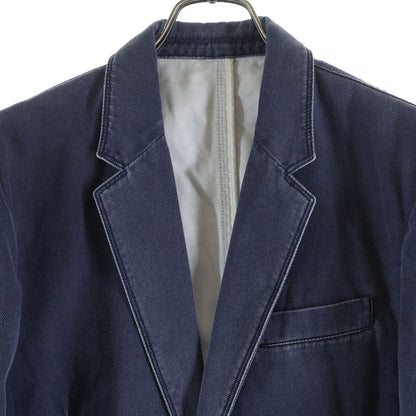 Gucci Denim Singletailored Jacket Gray — view 3