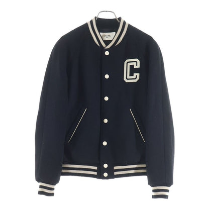 Celine Teddy College Bomber Jacket Dijacket Black