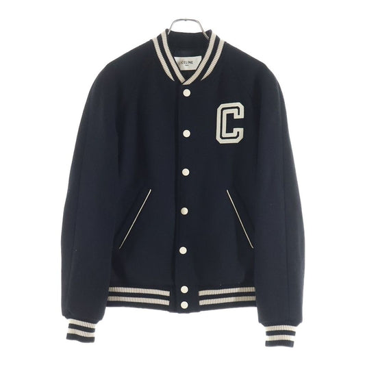 Celine Teddy College Bomber Jacket Dijacket Black