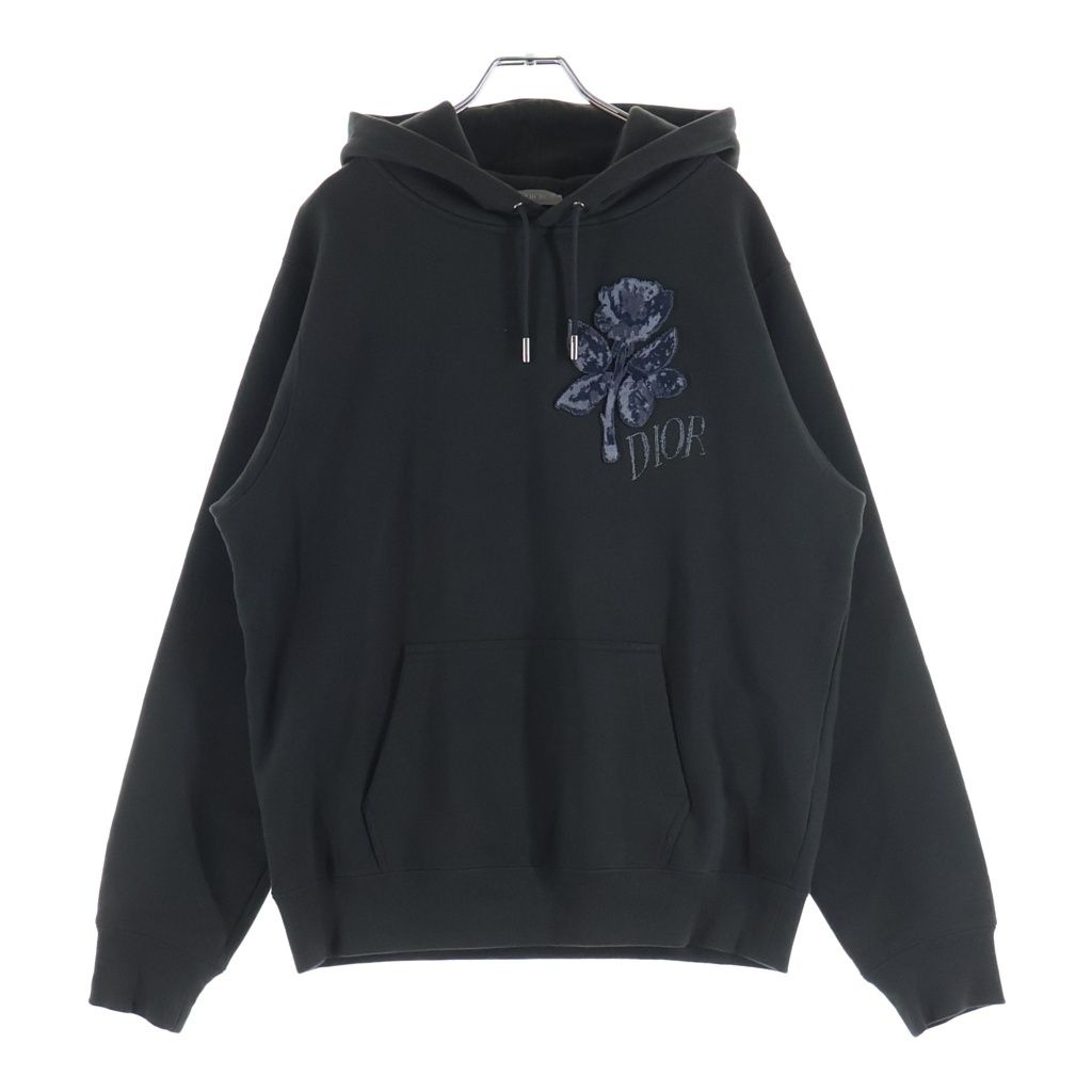 Dior Flo Logo Embroidery Cotton per Dead Ohlin Pullover Sweatshirt Hoodie S