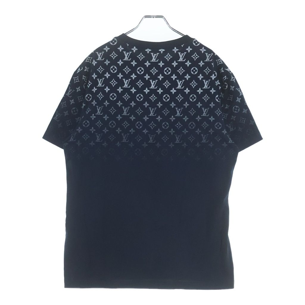 Louis Vuitton Monogram Di Short Sleeve Cut and Sew T-Shirt Navy — view 2