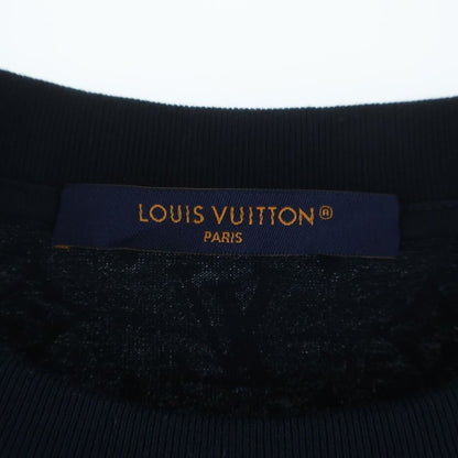 Louis Vuitton Monogram Di Short Sleeve Cut and Sew T-Shirt Navy — view 6