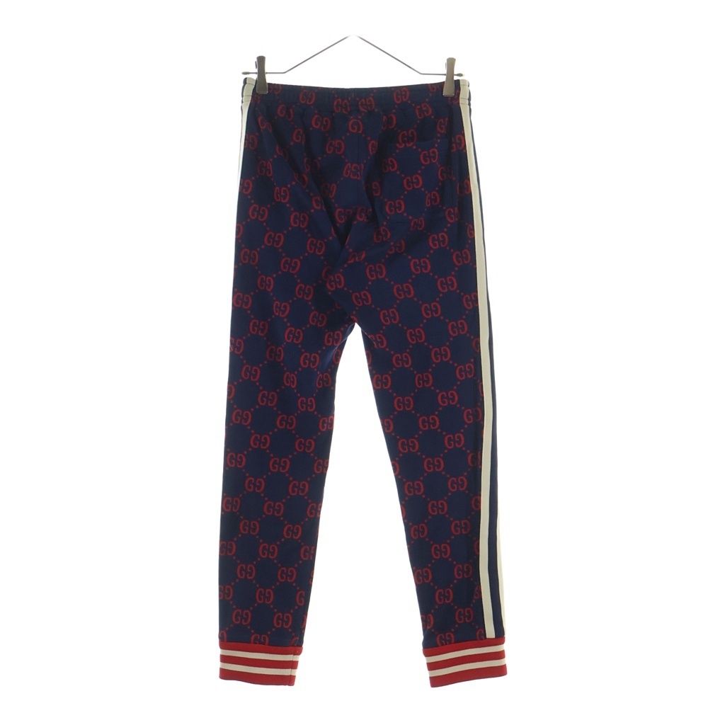 Gucci GG Jacquard Sweatshirt Pants Sidesherry Line All Over Pattern Track Pants — view 2