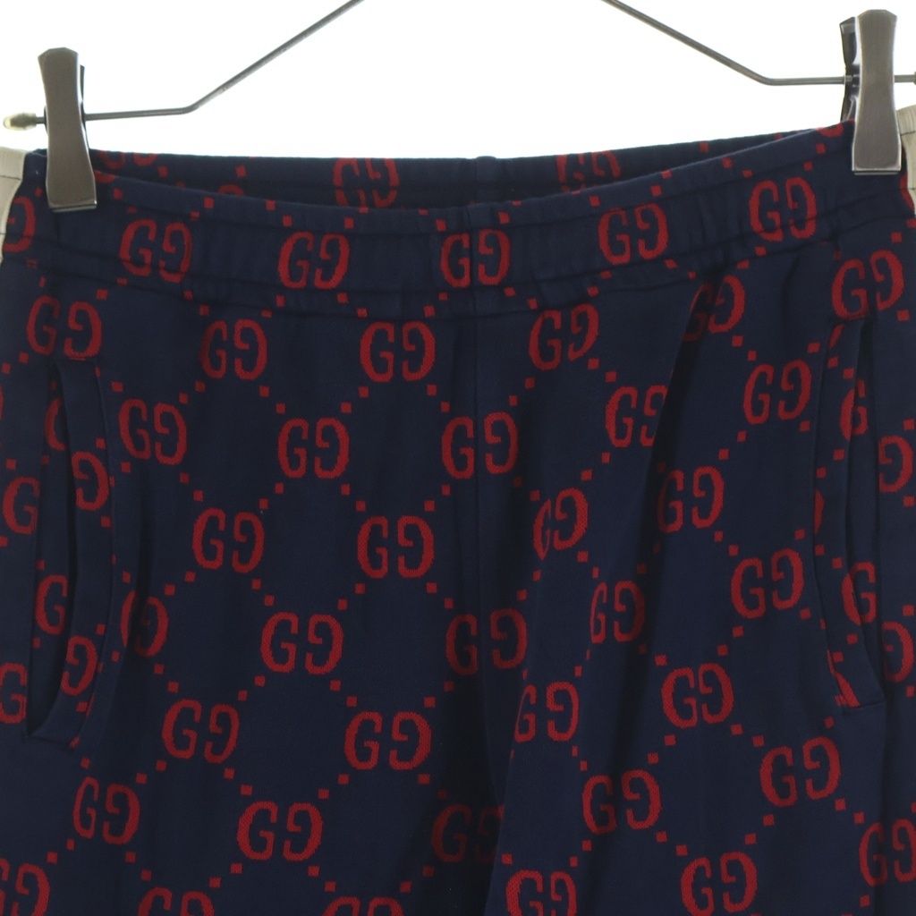 Gucci GG Jacquard Sweatshirt Pants Sidesherry Line All Over Pattern Track Pants — view 3