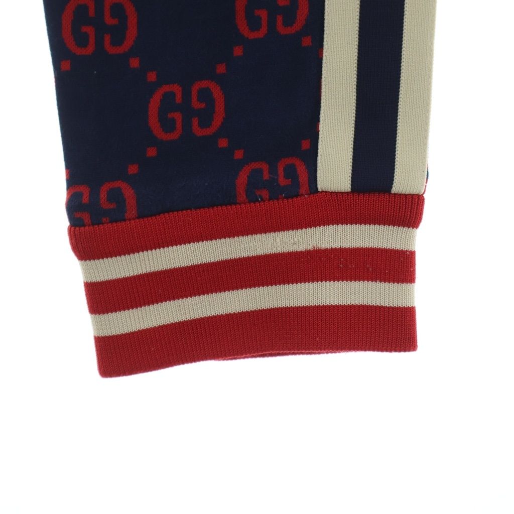 Gucci GG Jacquard Sweatshirt Pants Sidesherry Line All Over Pattern Track Pants — view 5