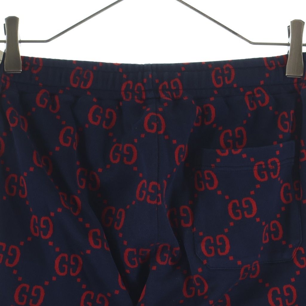 Gucci GG Jacquard Sweatshirt Pants Sidesherry Line All Over Pattern Track Pants — view 4