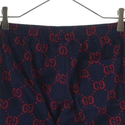 Gucci GG Jacquard Sweatshirt Pants Sidesherry Line All Over Pattern Track Pants — view 4