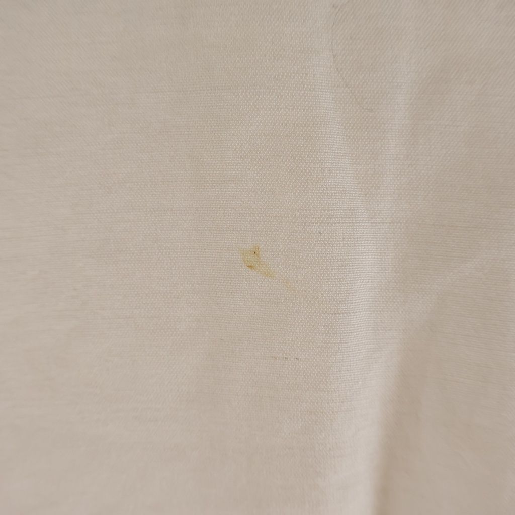 Max Mara S Cotton Linen Strikeswitching Sleeveless Dress Long Dress 34 Beige — view 5