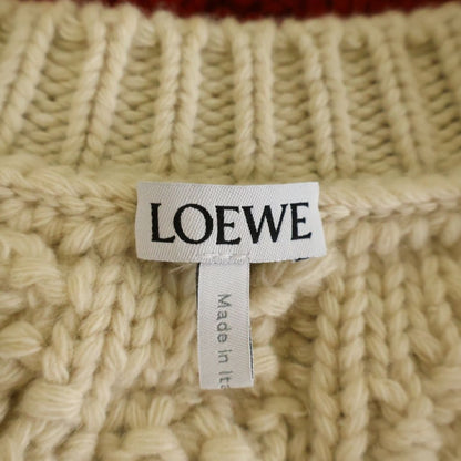 Loewe Grade Shaw Bull Knit Sweater White — view 7