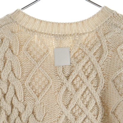 Loewe Grade Shaw Bull Knit Sweater White — view 4