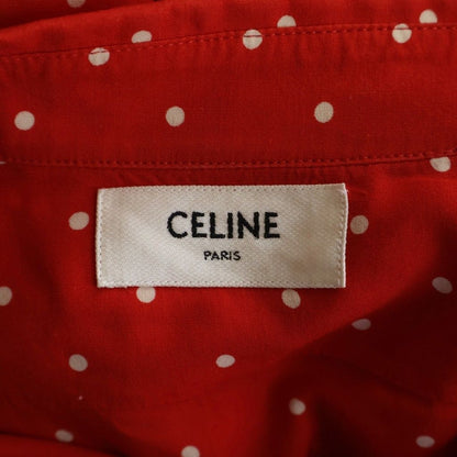 Celine Strike Color Classic Dot Yonlong Sleeve Shirt — view 7