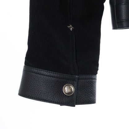 Louis Vuitton Mng Macro Mix Leather Workwear Monogram Jacket Cutreplacement — view 3