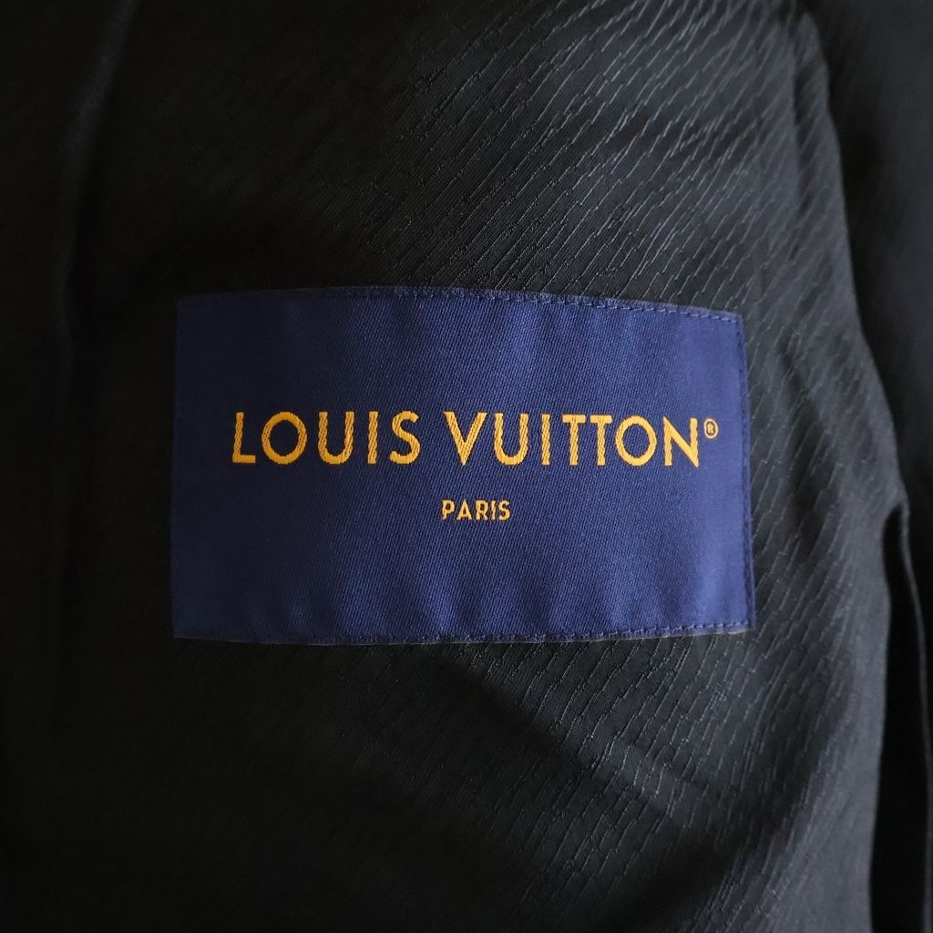 Louis Vuitton Mng Macro Mix Leather Workwear Monogram Jacket Cutreplacement — view 6