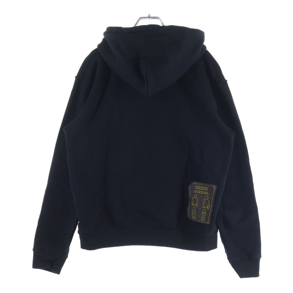 Louis Vuitton Inside Out Pullover Hoodie Black — view 2
