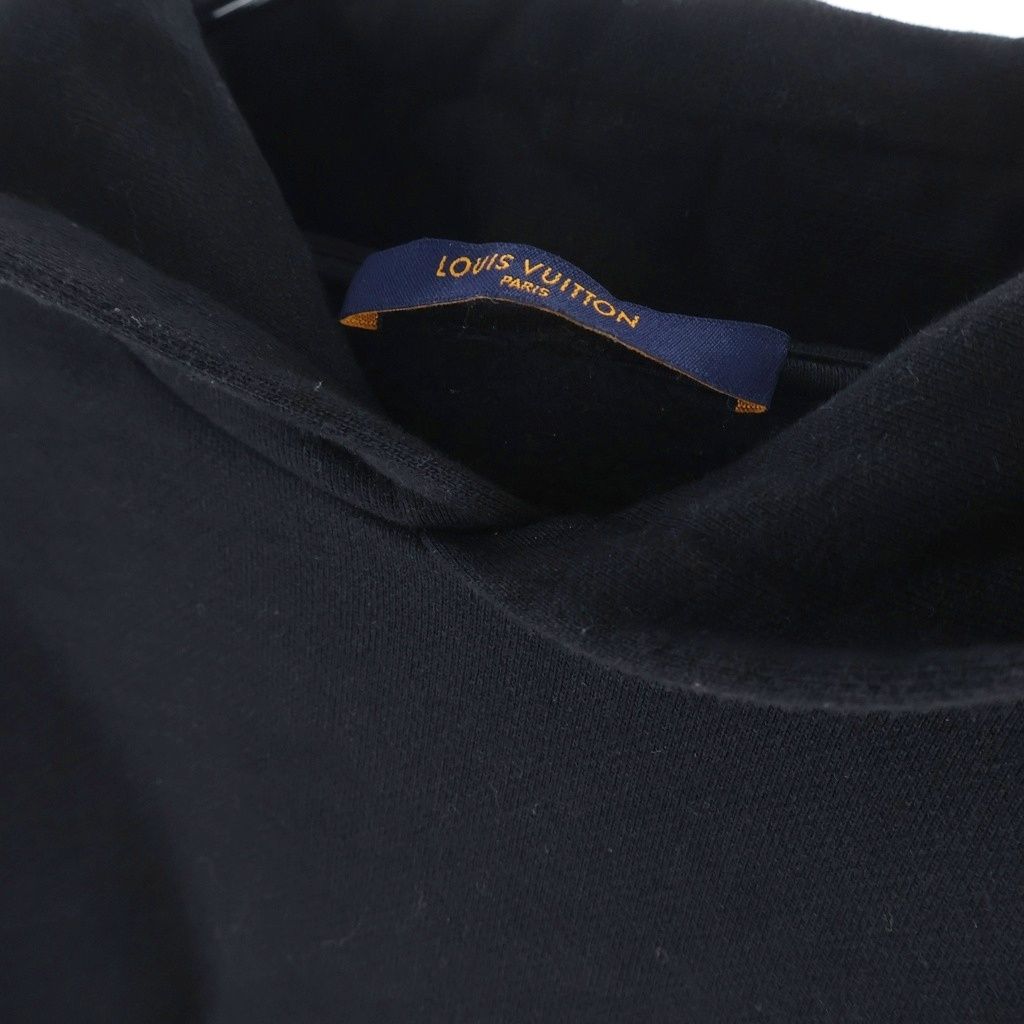 Louis Vuitton Inside Out Pullover Hoodie Black — view 4