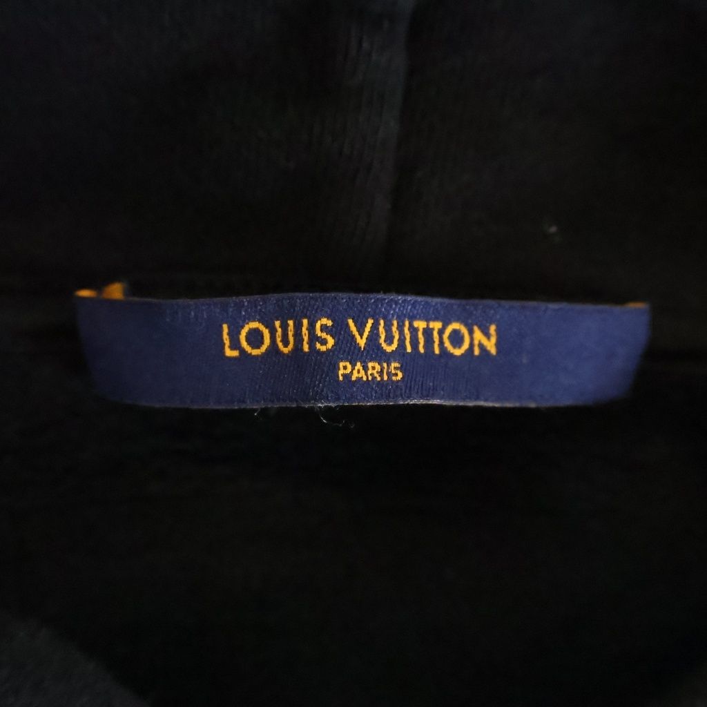 Louis Vuitton Inside Out Pullover Hoodie Black — view 6