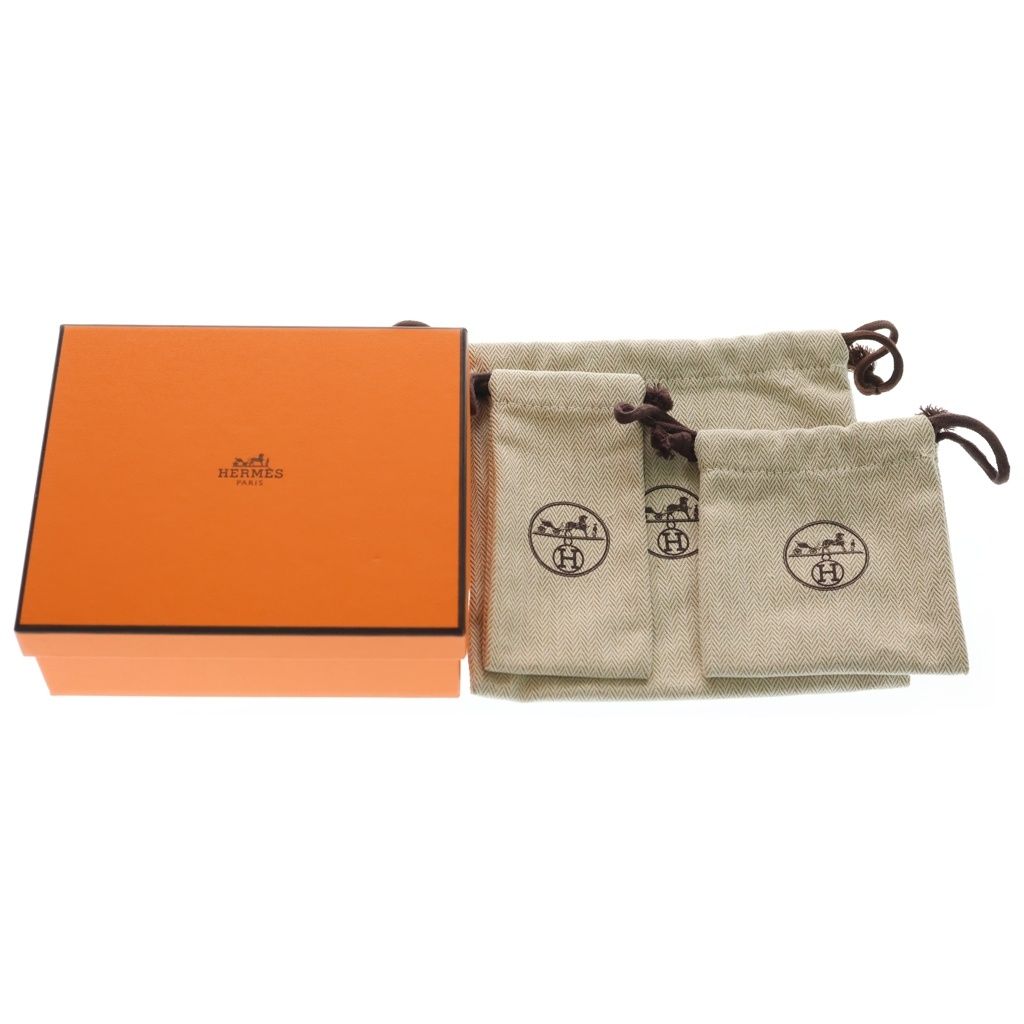 Hermes Chaine D'ancre Compact Wallet Bi Foldwallet Shoulder Bag Black Chevrumizo — view 8