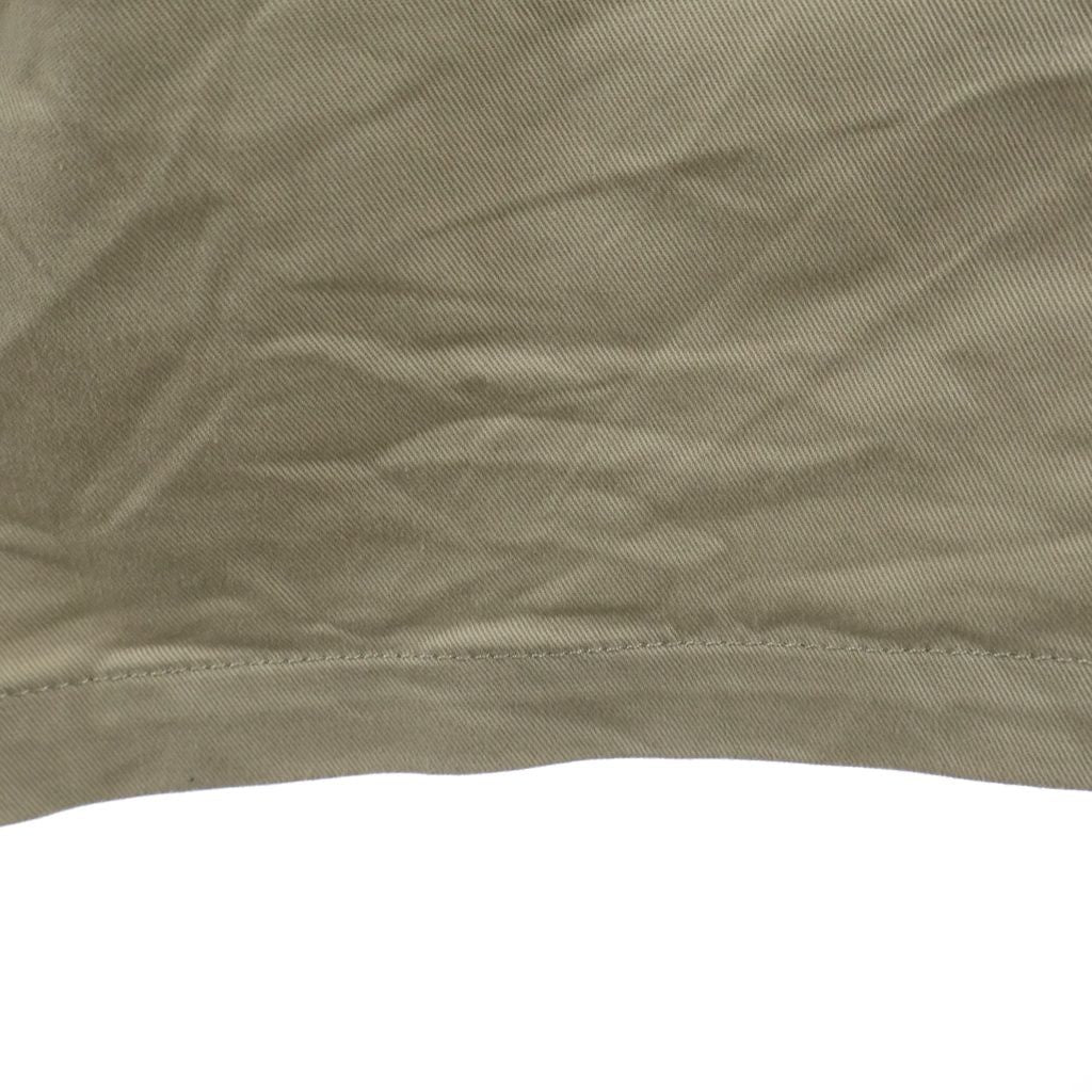 Loewe Anagram Wide Pants Drawstring Cotton Button Beige — view 6