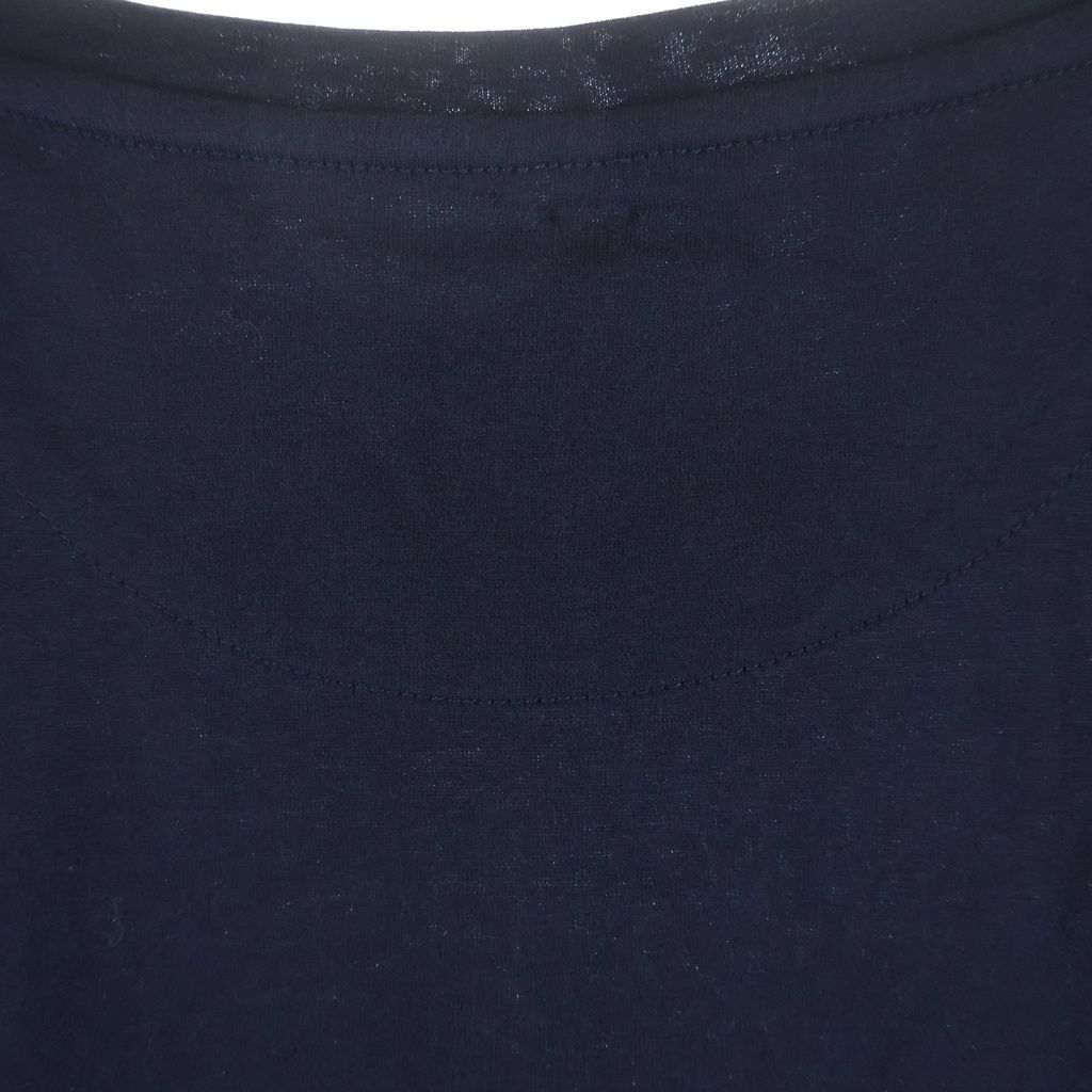 Fendi Montstar Eye Color Strike Short Sleeve Kuru Neck T-Shirt Navy — view 6