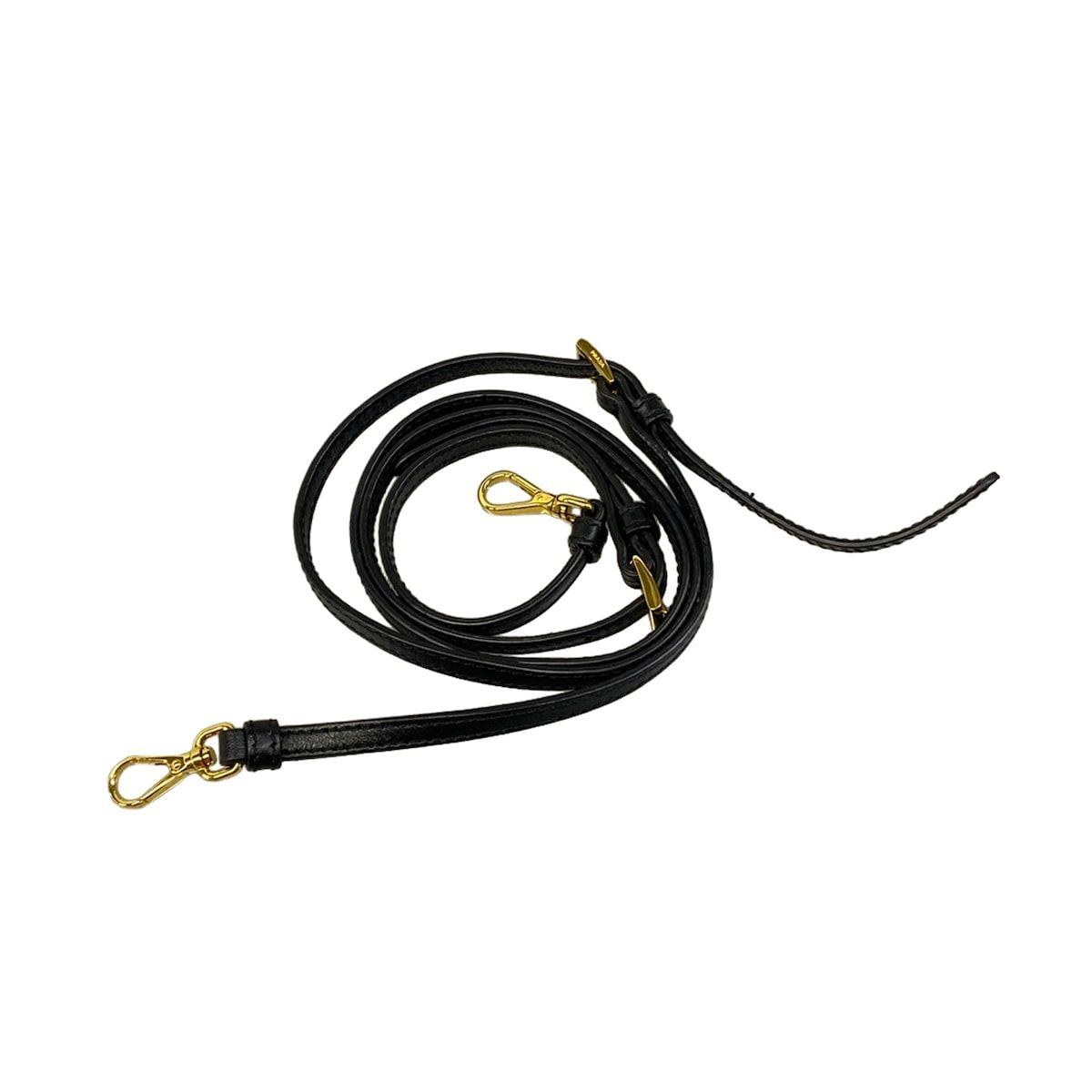 Prada Handbag Duet Black Drawstring Leather — view 8