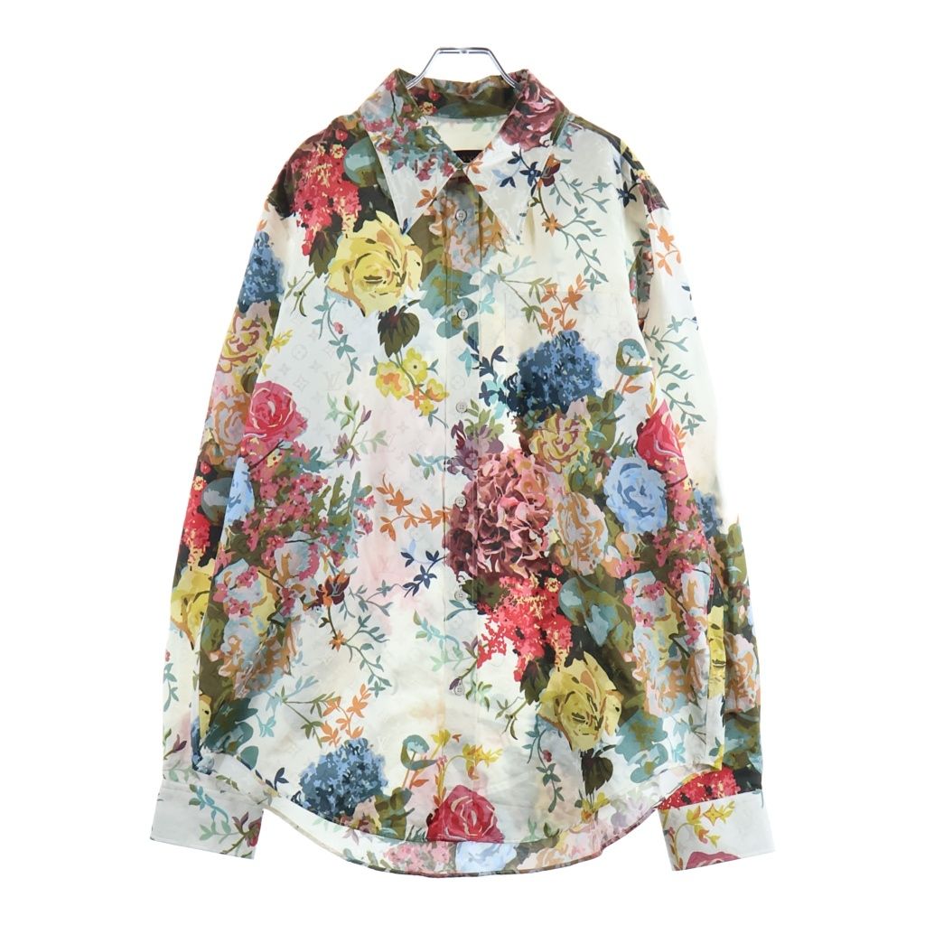 Louis Vuitton L S Shirt Flower Monogram Classic Long Sleeve Floral Pattern