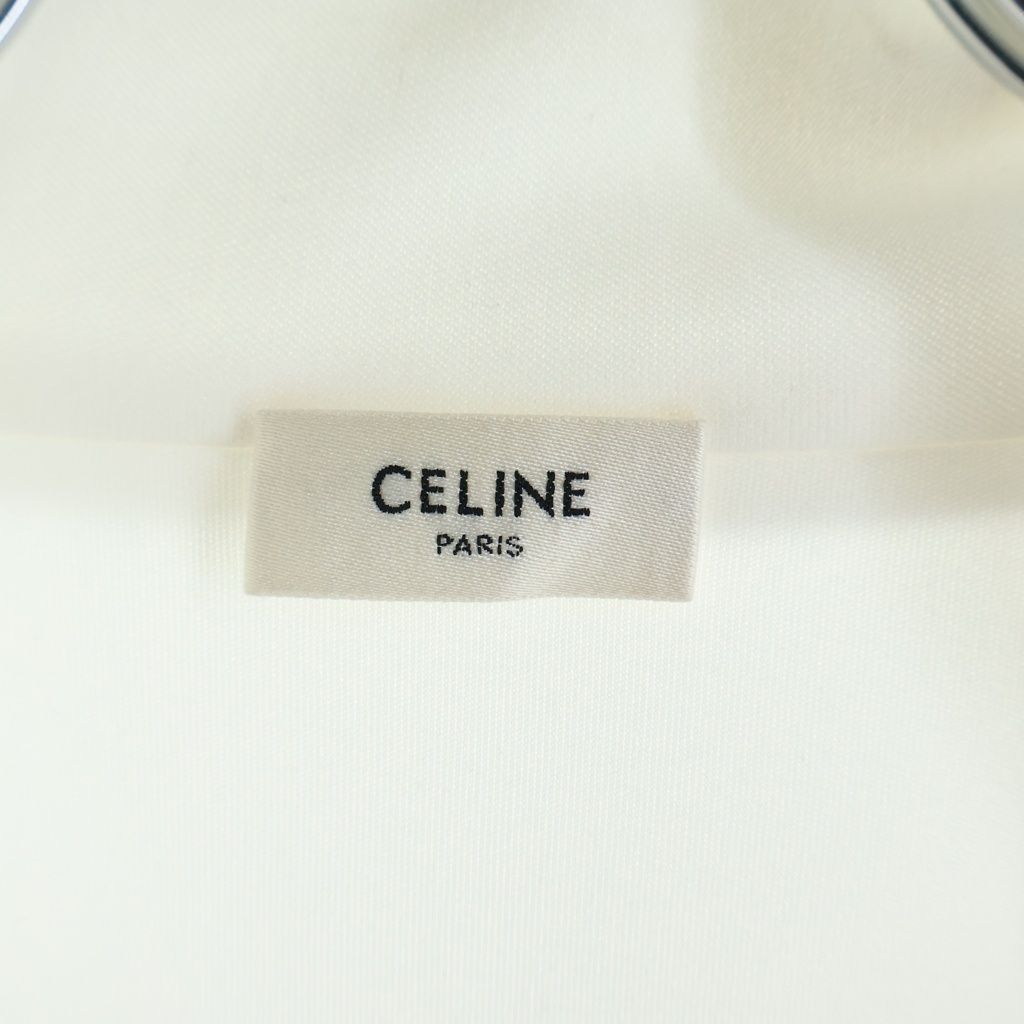 Celine Track Jacket Triomphe Zip Trackjacket White — view 7