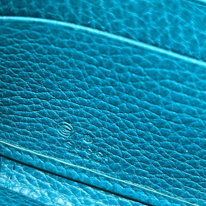 Gucci Wallet Betty Blue Green Zip Around Leather — view 5