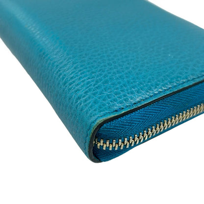 Gucci Wallet Betty Blue Green Zip Around Leather — view 8