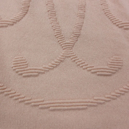 Hermes Knit Lift Cashmere Sweater Long Sleeve Crew Neck Pullover Top Pink — view 9