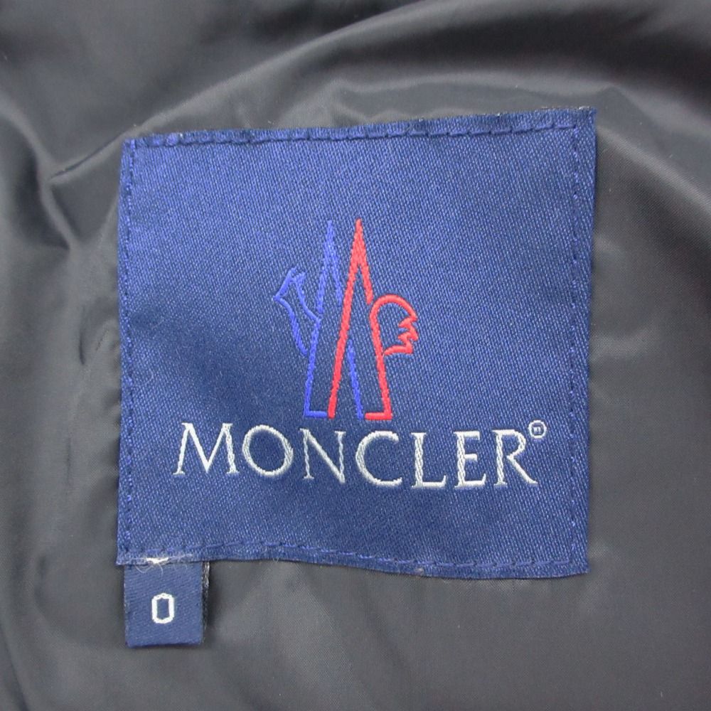 Moncler Coat Long Maxi Length Down Black — view 4