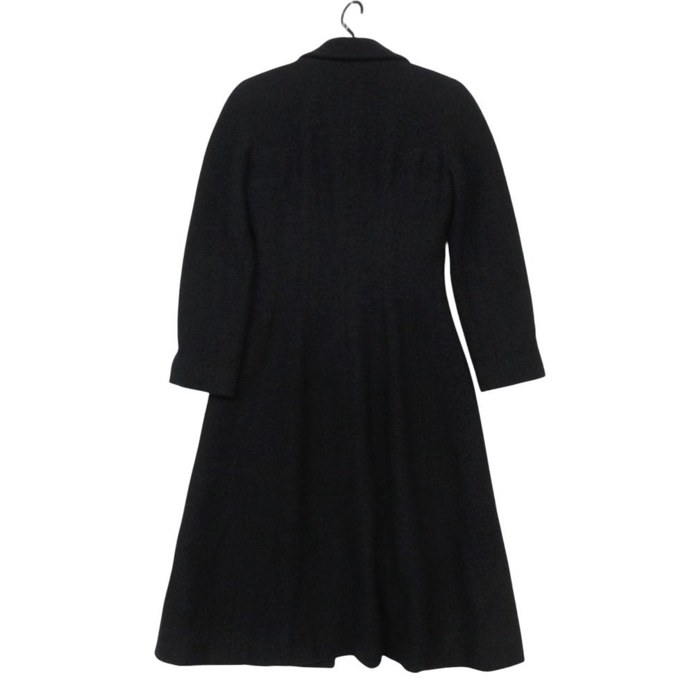Chanel Coat Tweed Long Coat Jacket A Line Friends Outer Fully Lined Navy — view 2
