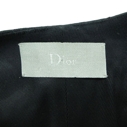 Dior Homme Vest Eddie Era Sequin Contrast Gilet Top Black — view 4