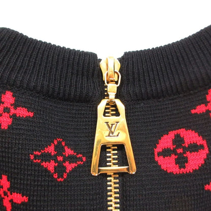 Louis Vuitton Dress Monogram Knit Sleeveless Mini Back Zipper Black — view 9