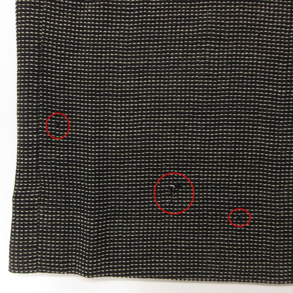 Chanel Jumpsuit Wool Silk CC Logo Jumps All in One Black — view 9