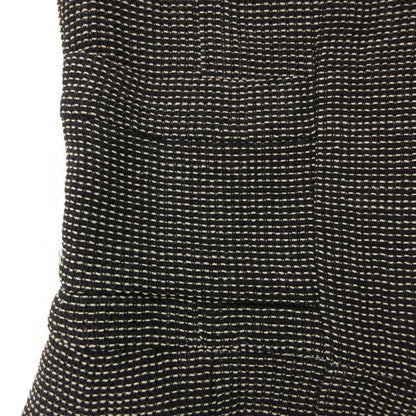 Chanel Jumpsuit Wool Silk CC Logo Jumps All in One Black — view 7