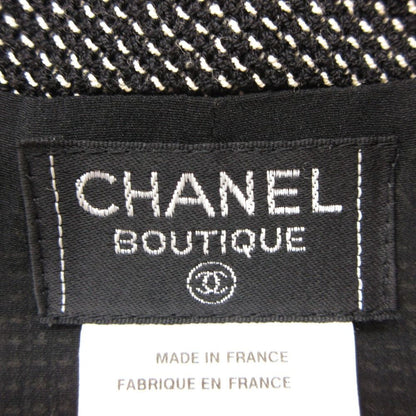 Chanel Jumpsuit Wool Silk CC Logo Jumps All in One Black — view 3