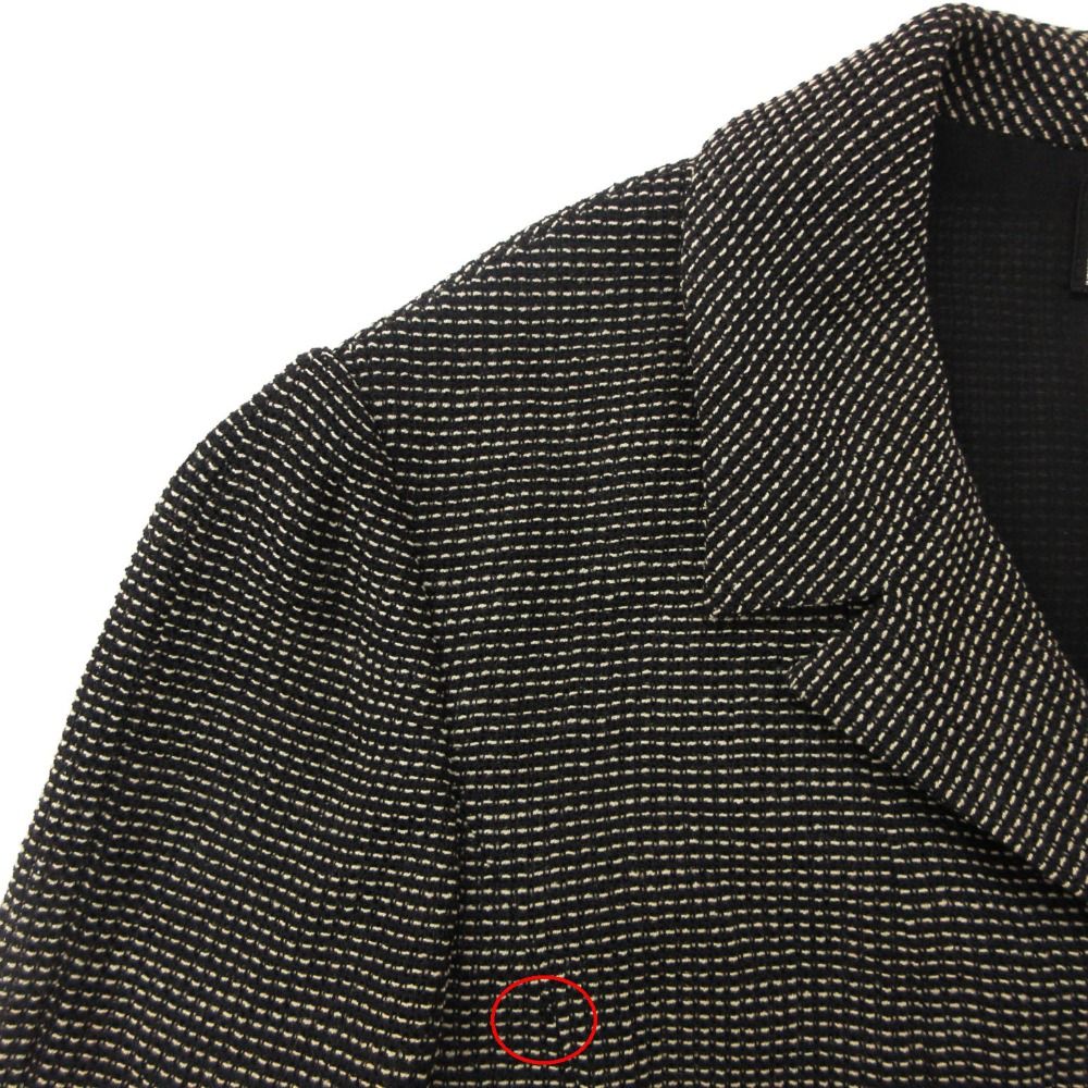 Chanel Jumpsuit Wool Silk CC Logo Jumps All in One Black — view 5