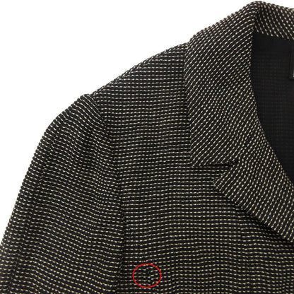 Chanel Jumpsuit Wool Silk CC Logo Jumps All in One Black — view 5