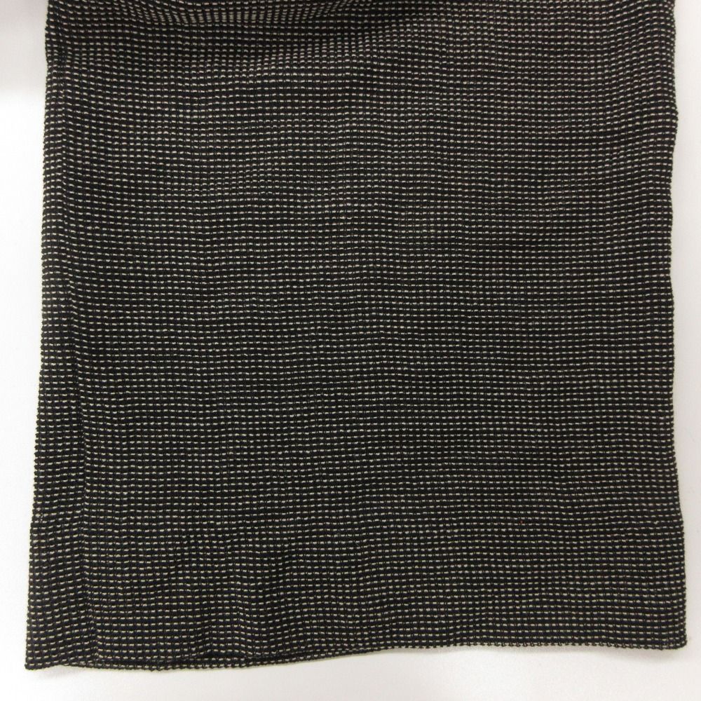 Chanel Jumpsuit Wool Silk CC Logo Jumps All in One Black — view 8