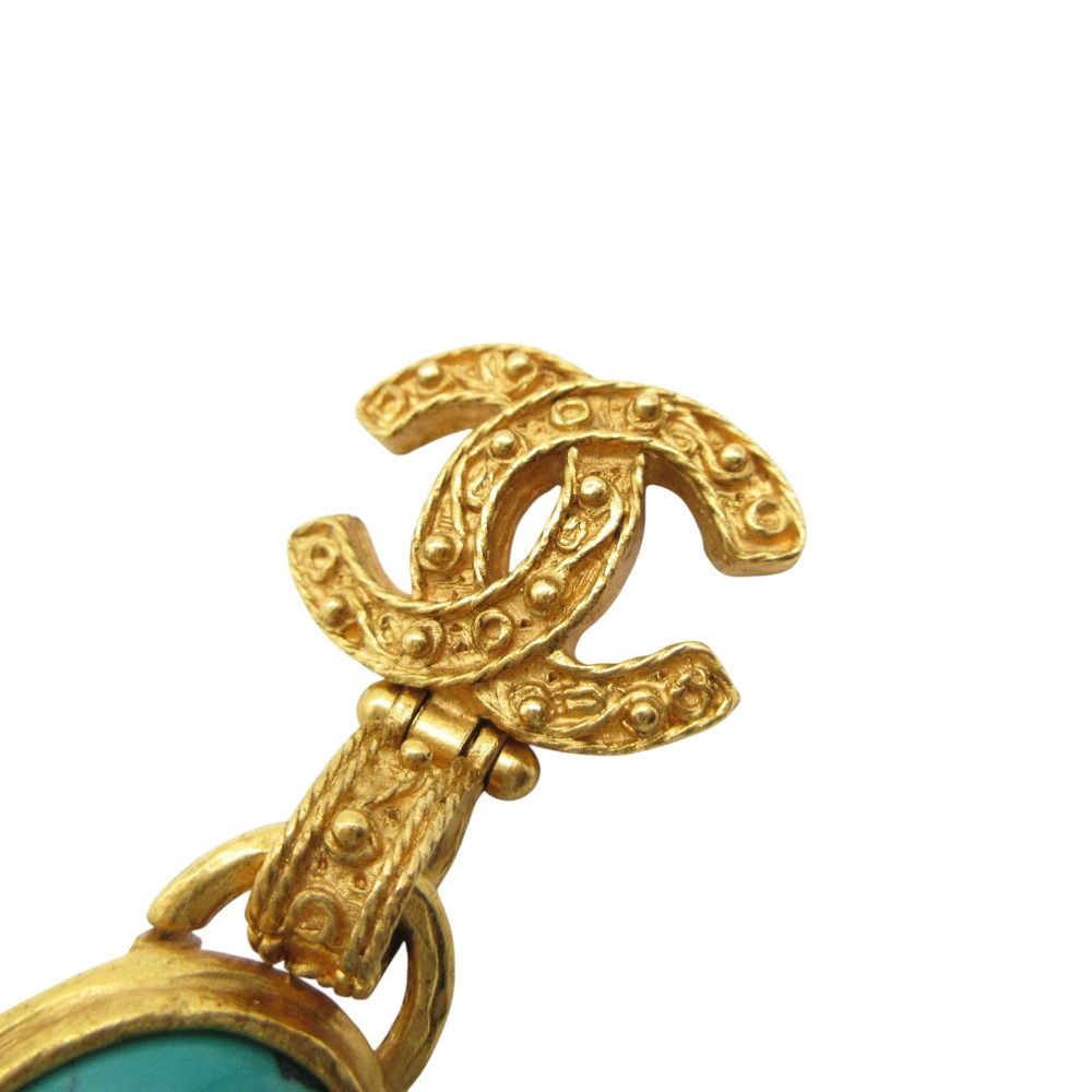 Chanel Earrings koizblue CC Logo Gold — view 3