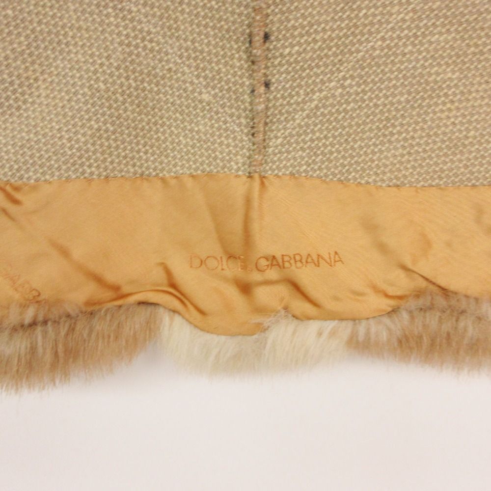 Dolce & Gabbana Coat fa Chezblanc Outer Collection Beige — view 7