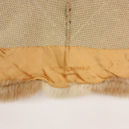 Dolce & Gabbana Coat fa Chezblanc Outer Collection Beige — view 7