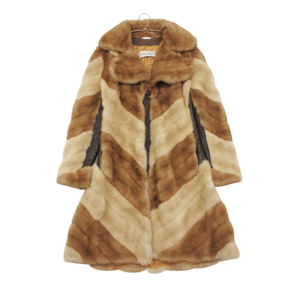 Dolce & Gabbana Coat fa Chezblanc Outer Collection Beige