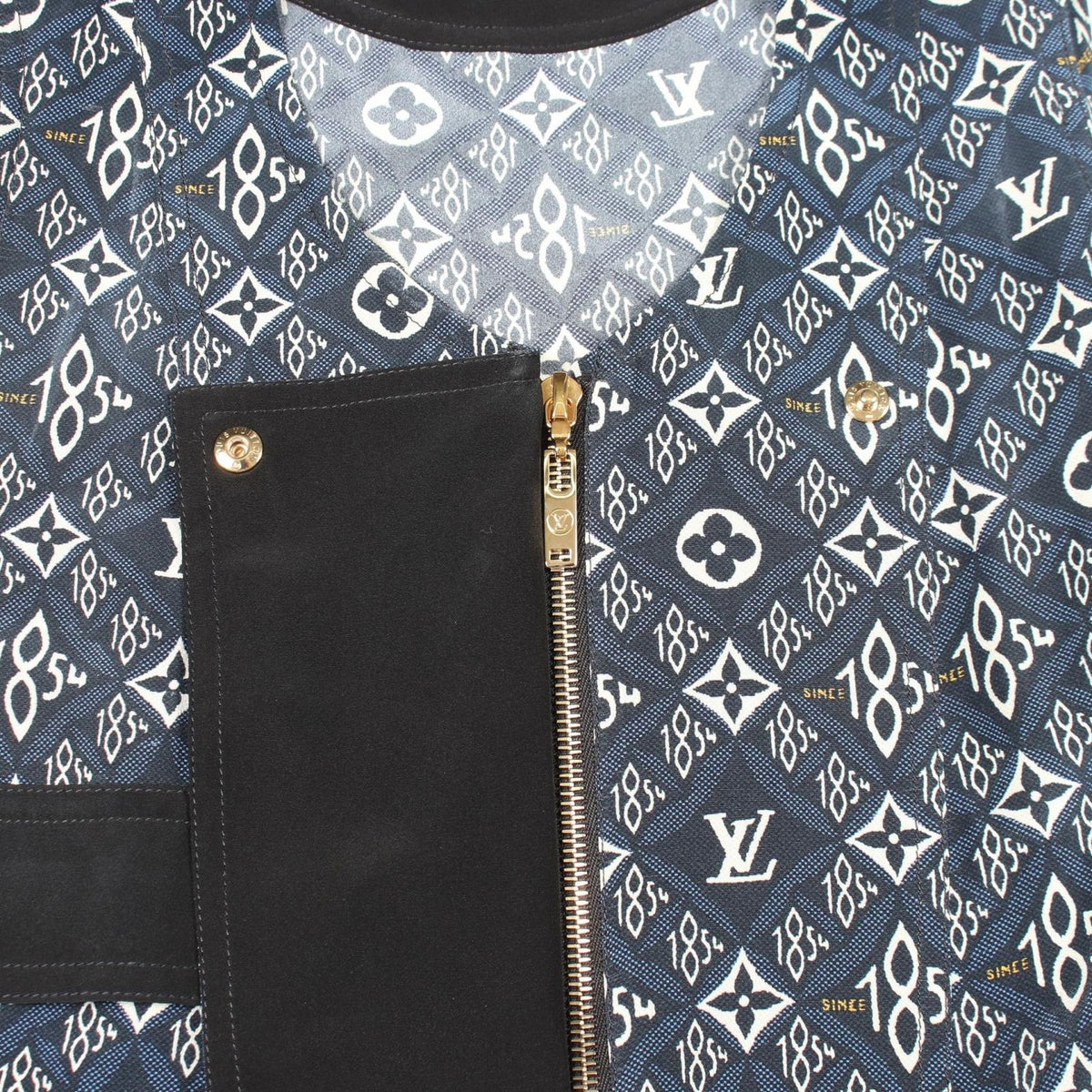 Louis Vuitton Dress Monogram Sleeveless Silk — view 7