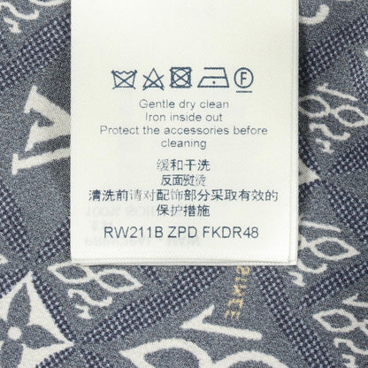 Louis Vuitton Dress Monogram Sleeveless Silk — view 6
