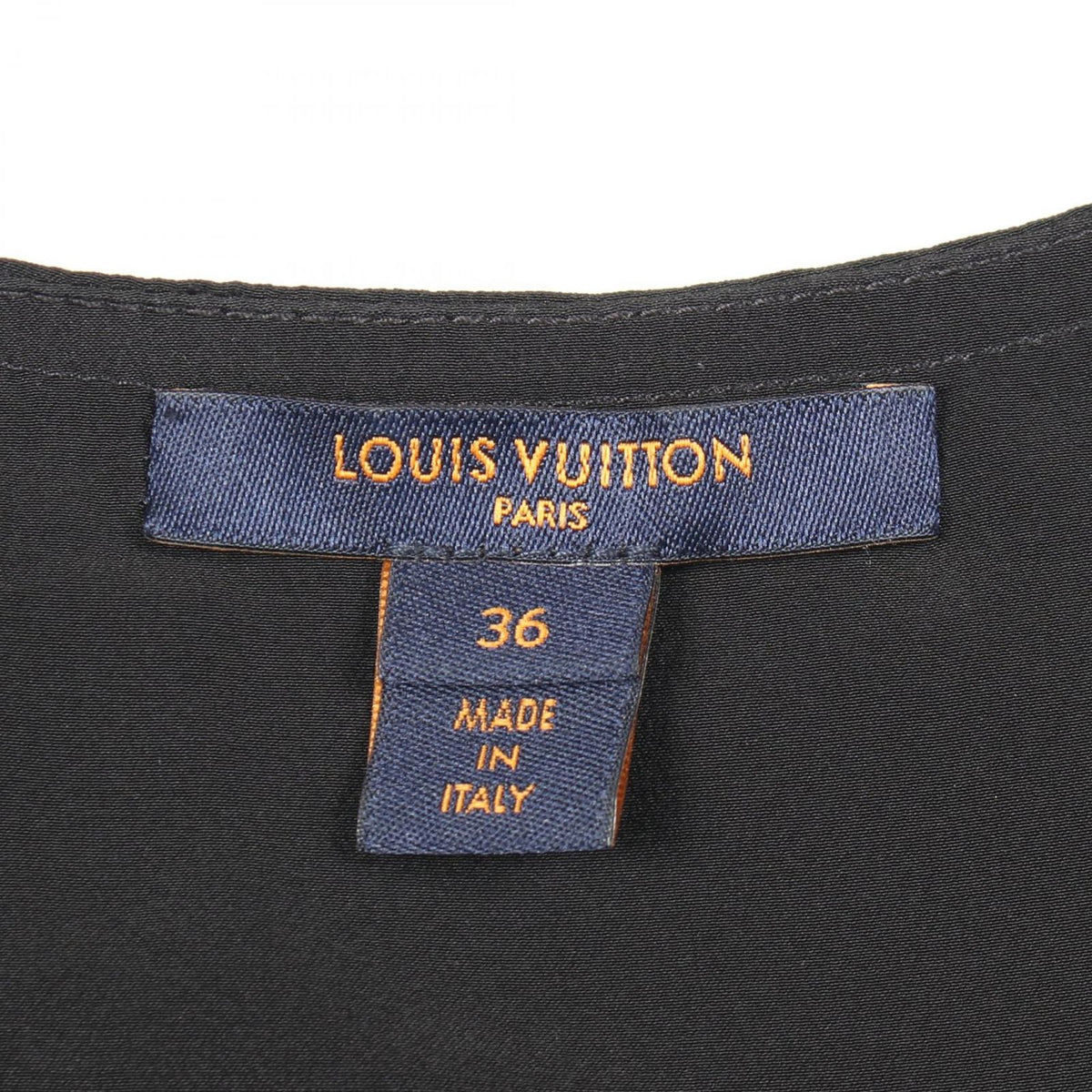 Louis Vuitton Dress Monogram Sleeveless Silk — view 3