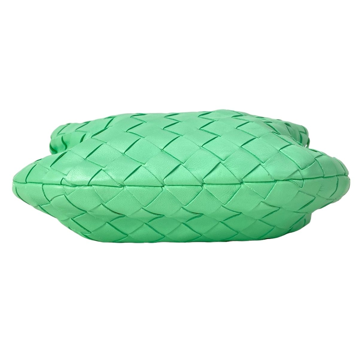 Bottega Veneta Handbag Mini the Jodie Light Green Lambskin — view 5