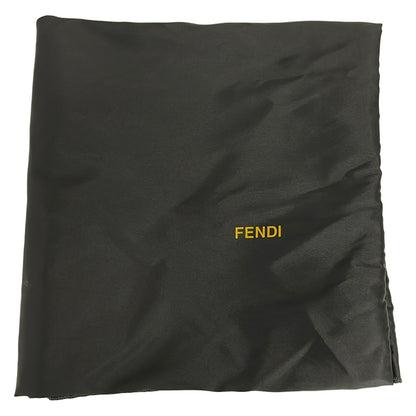 Fendi Shoulder Bag Diavolo Trapezio Black Leather — view 8